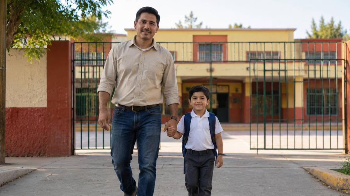 Calendario escolar con fecha marcada para puente por Día del Padre 2026