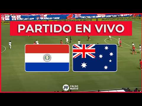 Transmisión en vivo y gratis de Paraguay vs. Australia por Canal 8