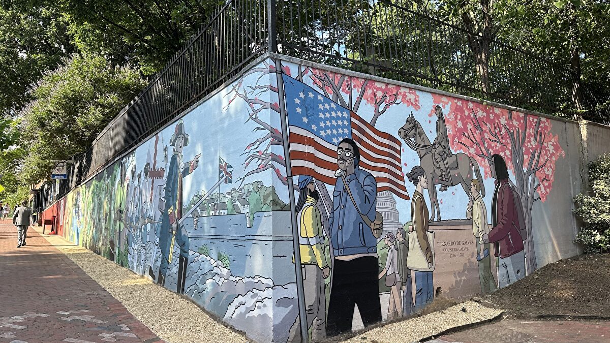 Paco Roca ilustra la participación española en la independencia de EEUU en Washington