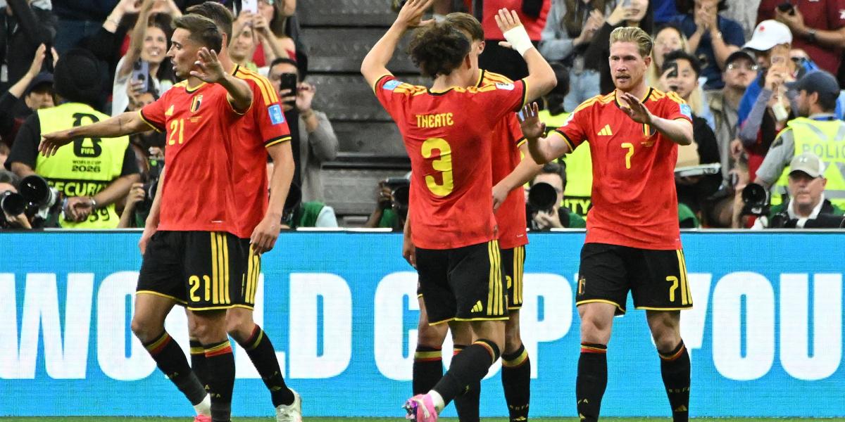 Bélgica vence 5-1 a Nueva Zelanda y avanza como primero del Grupo G