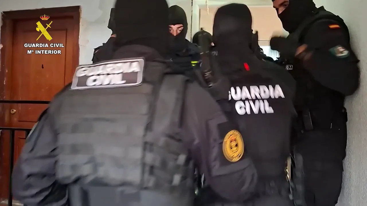 Detenida banda criminal en Cádiz por intento de robo de droga
