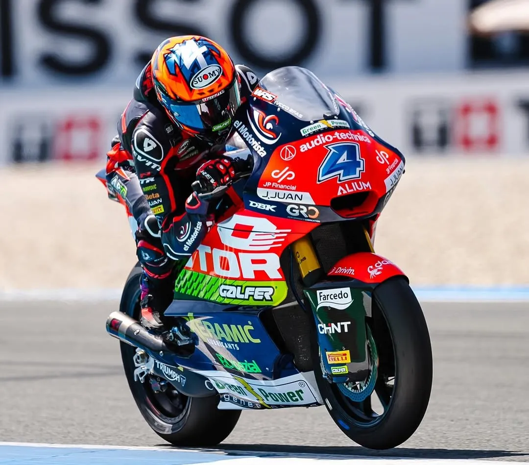 Iván Ortolá logra quinto lugar en GP de Assen de Moto2