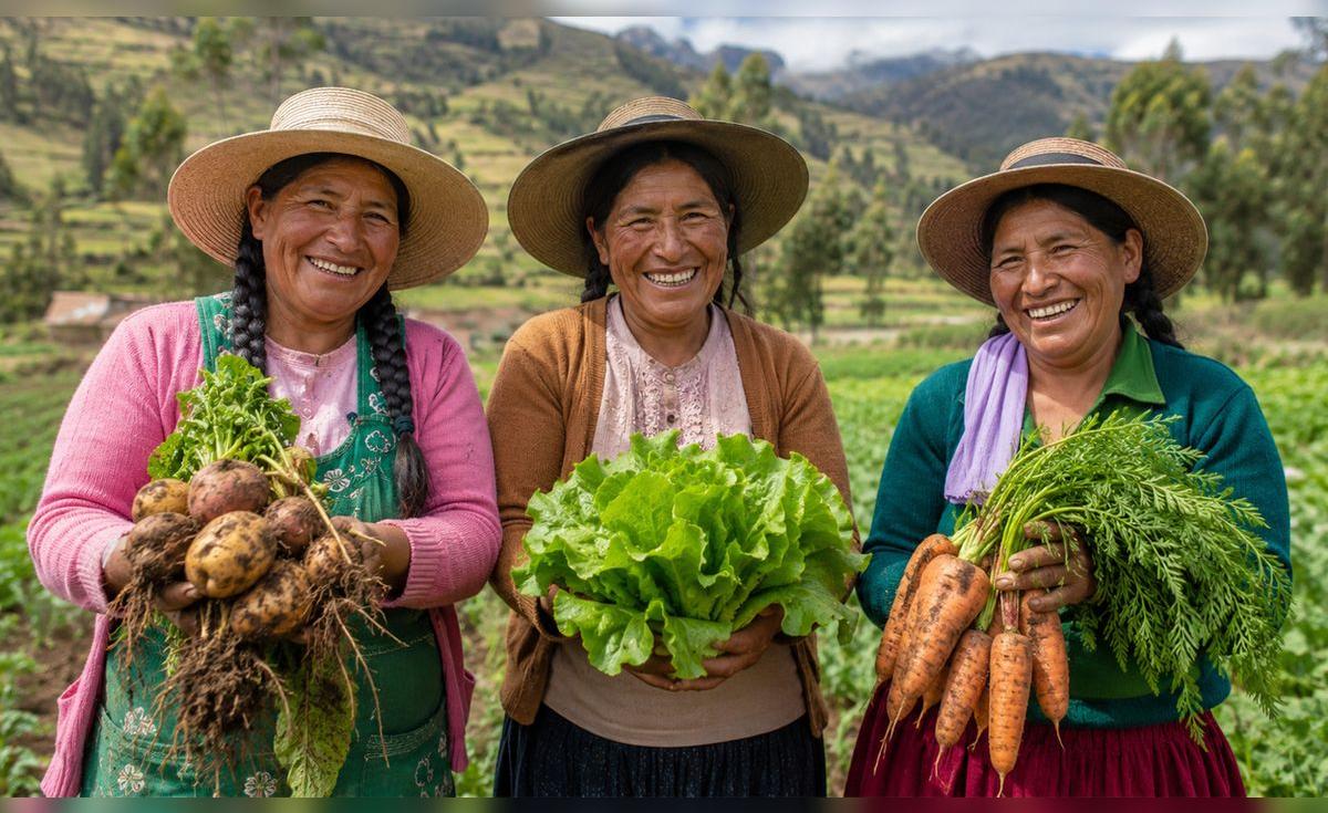 Midagri destaca que casi la mitad de productores agrarios son mujeres