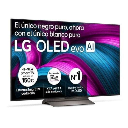 Televisor LG OLED55C5 de 55″ con descuento del 61% en PcComponentes