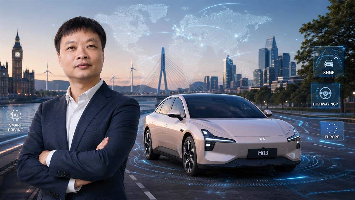 XPENG prepara MONA L03 para Europa con nueva tecnología