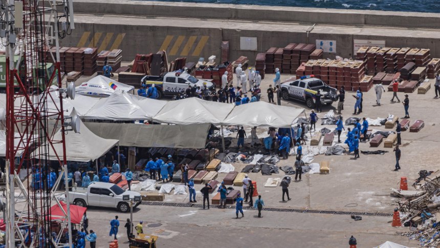 Puerto de La Guaira habilitado para identificar fallecidos tras terremotos