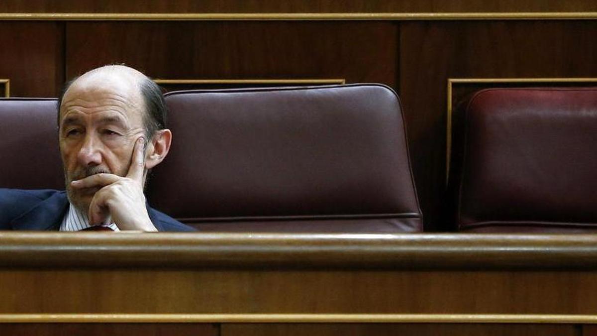 El escritorio de prensa del Congreso llevará el nombre de Alfredo Pérez Rubalcaba