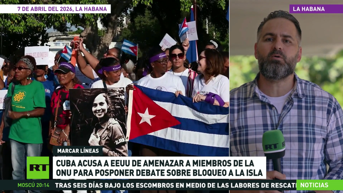 Cuba acusa a EE.UU. de presionar a miembros de la ONU para posponer debate sobre bloqueo
