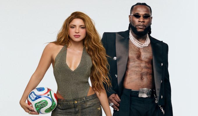 “Dai Dai” de Shakira y Burna Boy alcanza el número 1 en Billboard Global Excl. U.S.