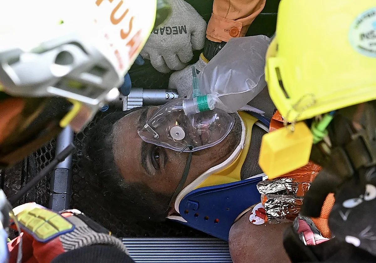 Rescatan con vida a vigilante enterrado ocho días en Venezuela