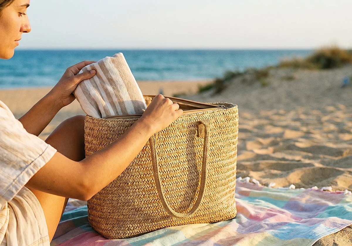 Selección de capazos para la playa con estilo
