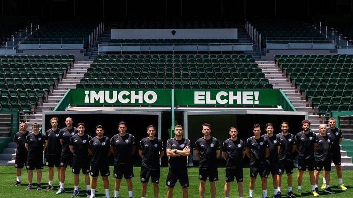 Nuevo cuerpo técnico del Elche: quiénes son sus integrantes