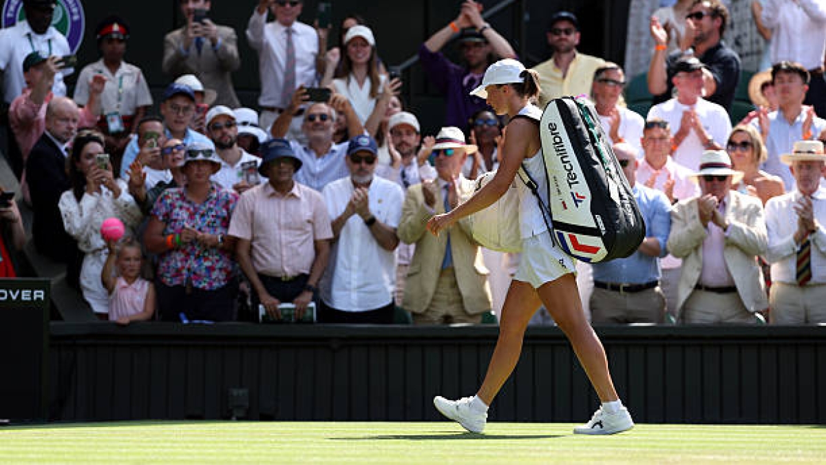 Swiatek tras eliminación en Wimbledon: confía en el proceso más que en el resultado