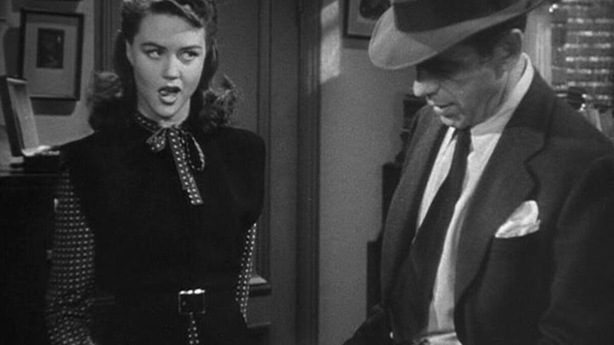 Estilo y elegancia de Bogart en clásico del cine negro