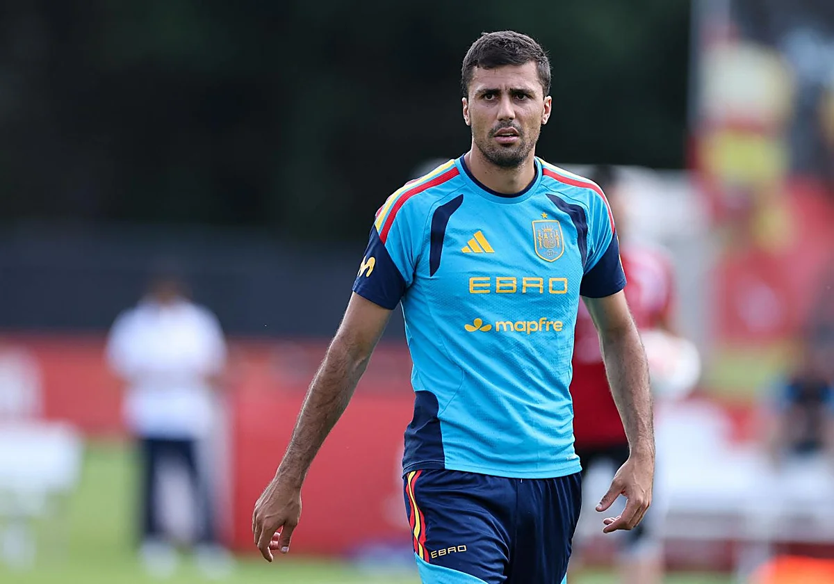 Rodri confía en el centro del campo de su equipo frente a Portugal