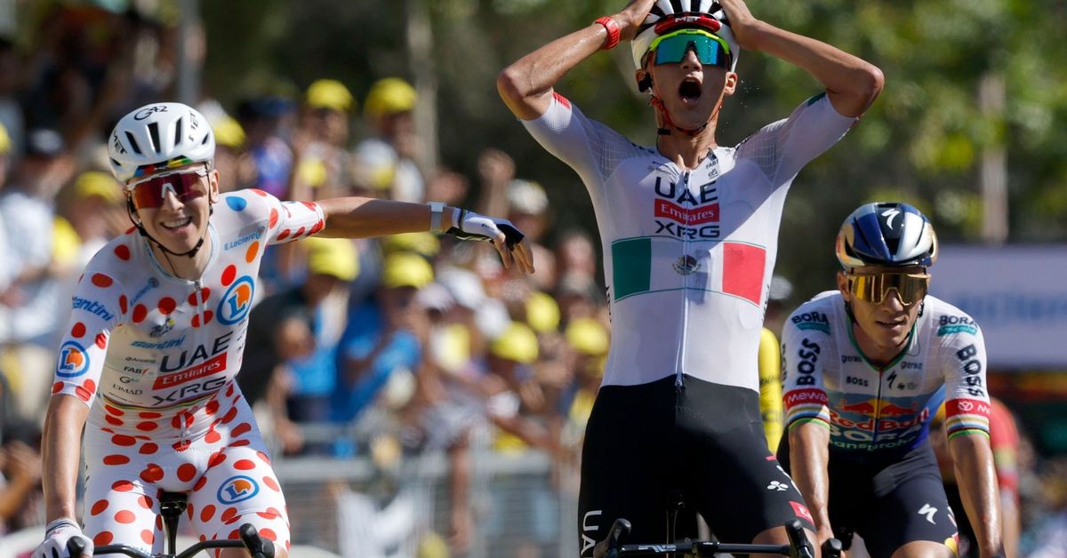 Del Toro gana en Montjuic, Vingegaard mantiene maillot amarillo