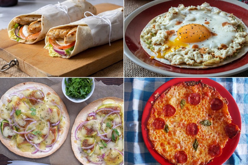13 recetas rápidas con tortillas de trigo para cenas