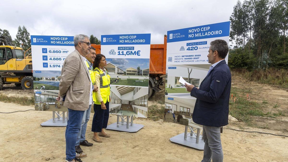 Uno de cada tres centros educativos públicos en Galicia será objeto de obras este verano