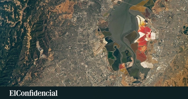 La NASA mira a EEUU desde el espacio y fotografía una 'mancha roja' junto a una de las sedes del Mundial 2026