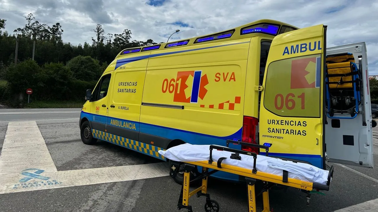 Joven de 18 años herida en accidente de motocicleta cerca de playa de Peizás