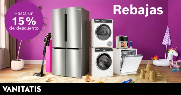 Rebajas de Bosch en electrodomésticos