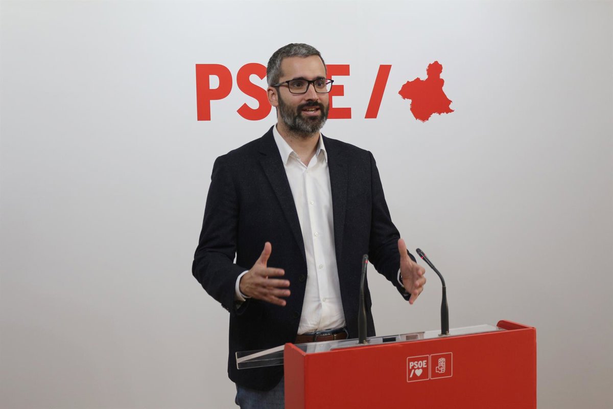 Francisco Lucas, candidato del PSOE a la Presidencia de Murcia 2027