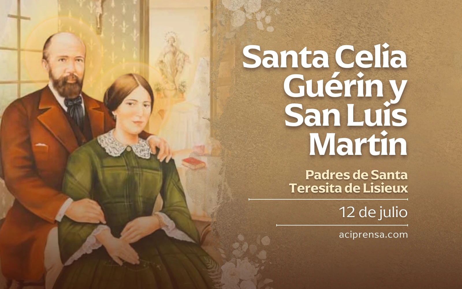 Celebración de San Luis Martin y Santa Celia Guérin