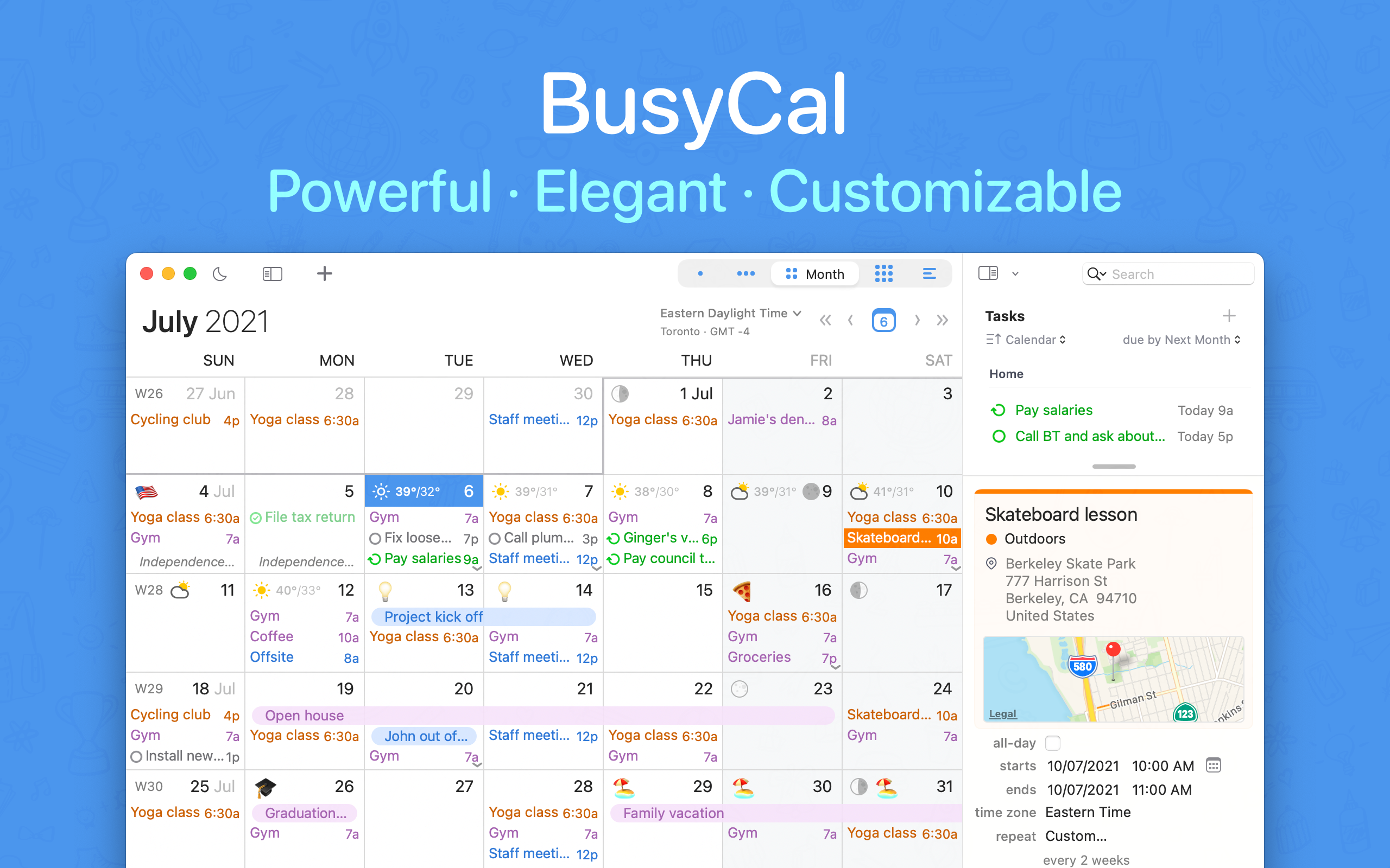 Cómo migrar calendarios de Outlook o Google Calendar a BusyCal
