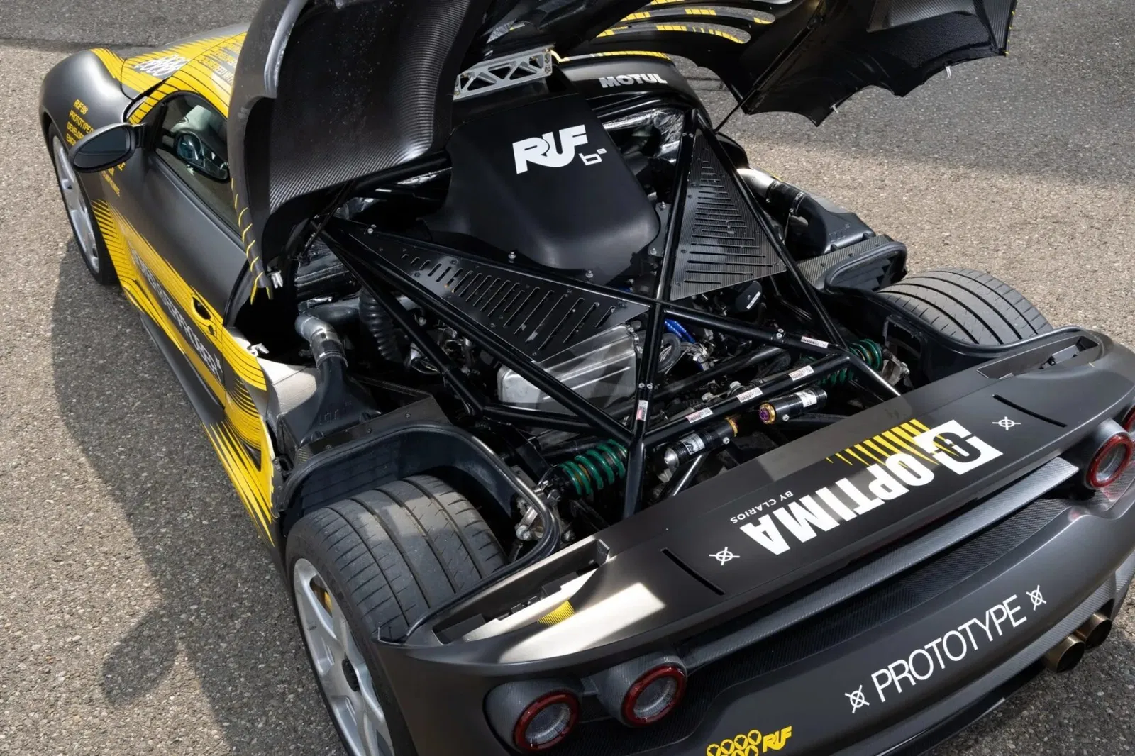 Porsche con 8 cilindros, 2 turbos y 1,000 CV no fabricado oficialmente
