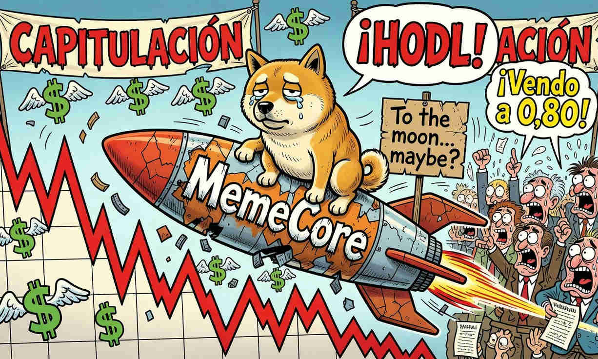 Memecoin $M cae 58% en 30 días y busca suelo en $1.20