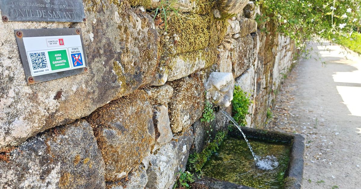 Fuentes de Vigo garantizan agua durante el verano