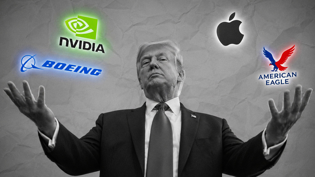 Reportan que Trump promocionaba empresas tras comprar acciones
