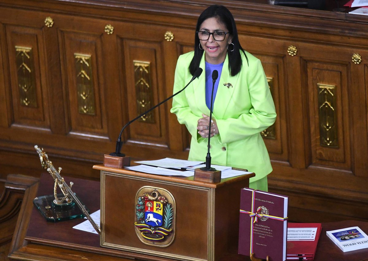 Delcy Rodríguez asegura que "no es correcta" la sugerencia de Trump de convertir Venezuela en el estado 51