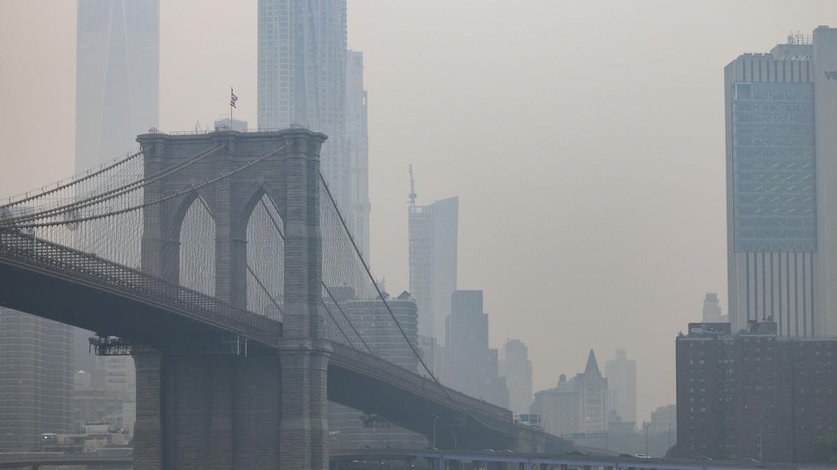 Humo y mala calidad del aire afectan final del Mundial en Nueva York