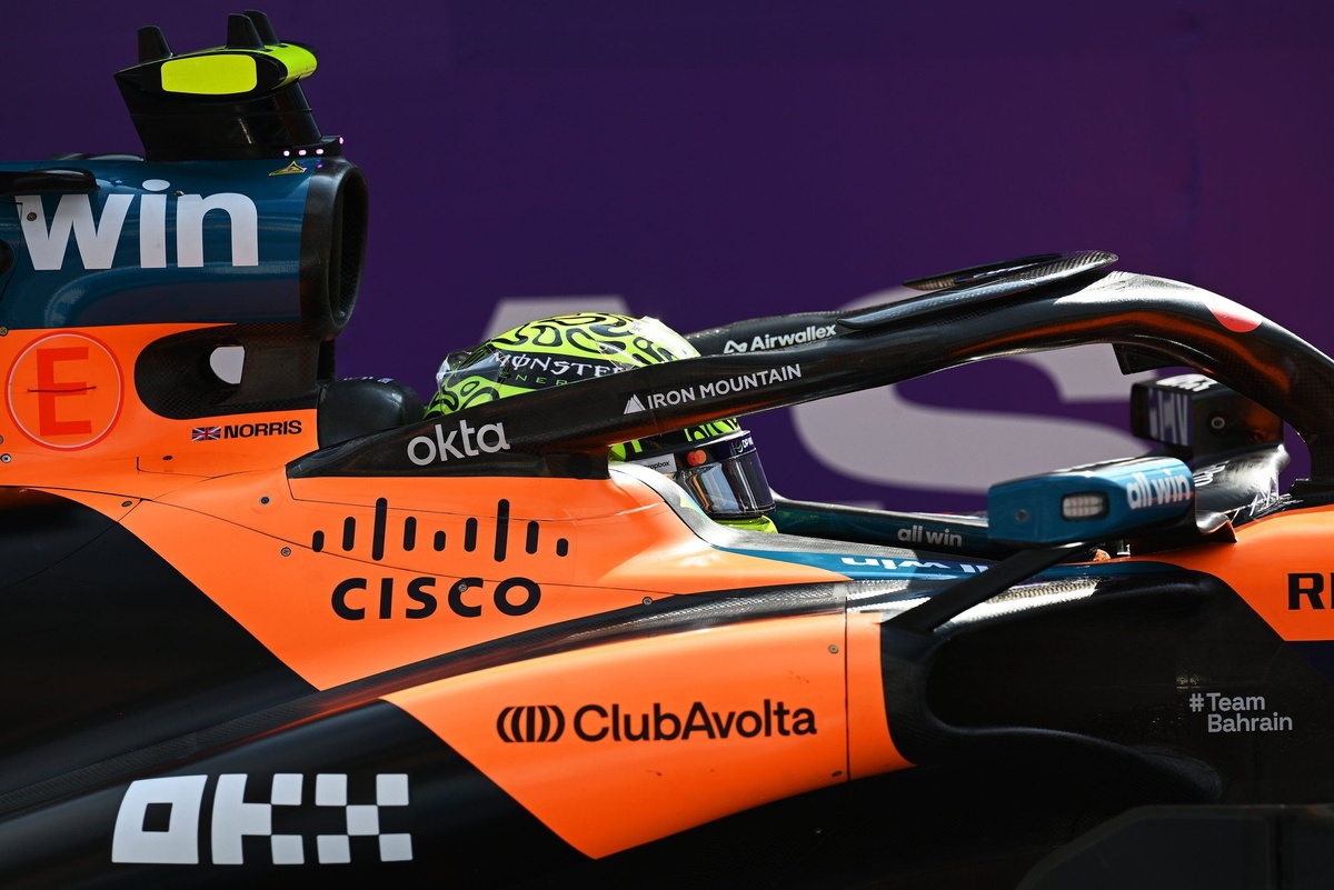 Norris comenta dificultad para pilotar el coche