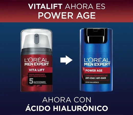 Oferta de crema hidratante antiarrugas para hombre de L’Oréal Men Expert