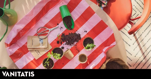 Esterilla de Ikea para trasplantar plantas, plegable y económica