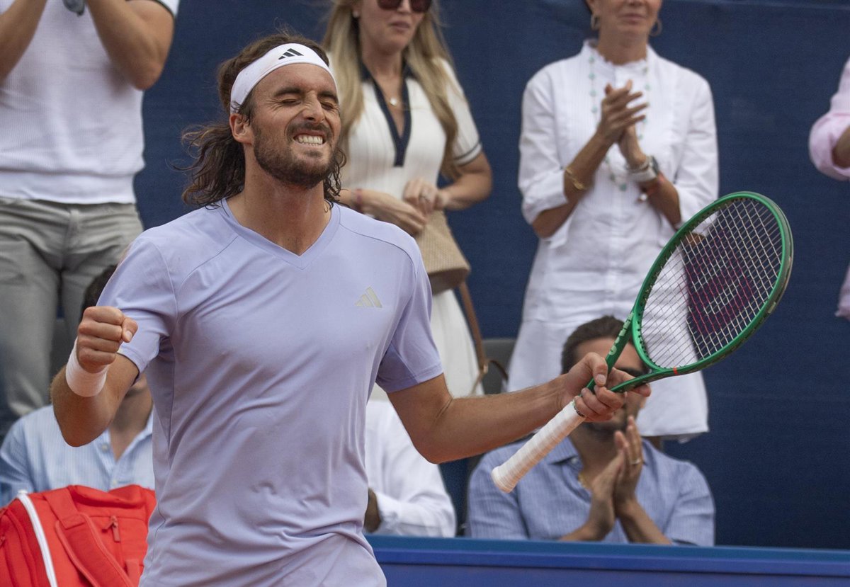 Tsitsipas y Rublev ganan títulos en Gstaad y Bastad