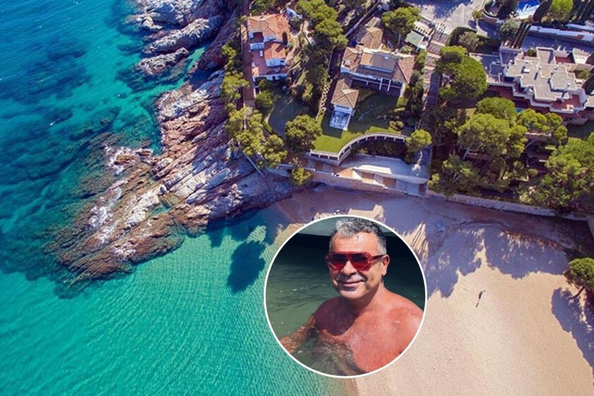 Paseo de Jorge Javier Vázquez en la Costa Brava