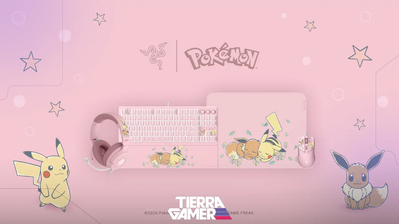 Pokémon y Razer lanzan línea inspirada en Pikachu y Eevee