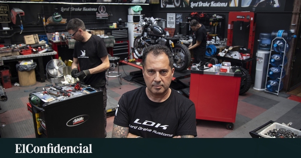 Malagueño se dedica a personalizar Harleys exclusivas