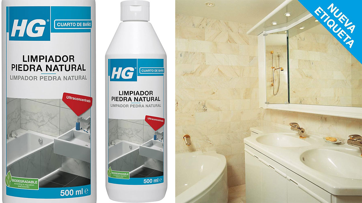 Oferta: Limpiador HG Piedra Natural para baños y cocinas por 6,95€