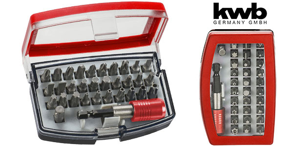 Oferta: Set de destornilladores KWB Germany con 30 puntas por 7,99€