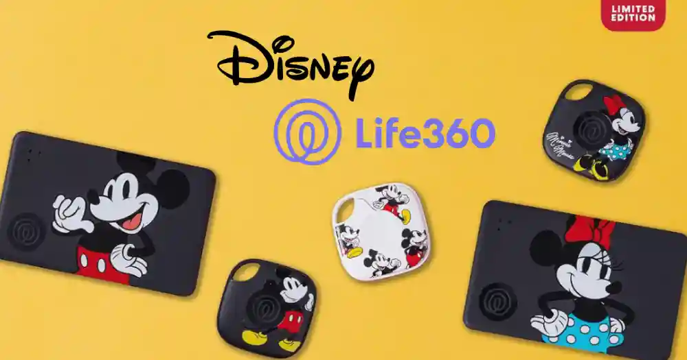 Disney y Life360 lanzan colección de rastreadores inspirados en Mickey