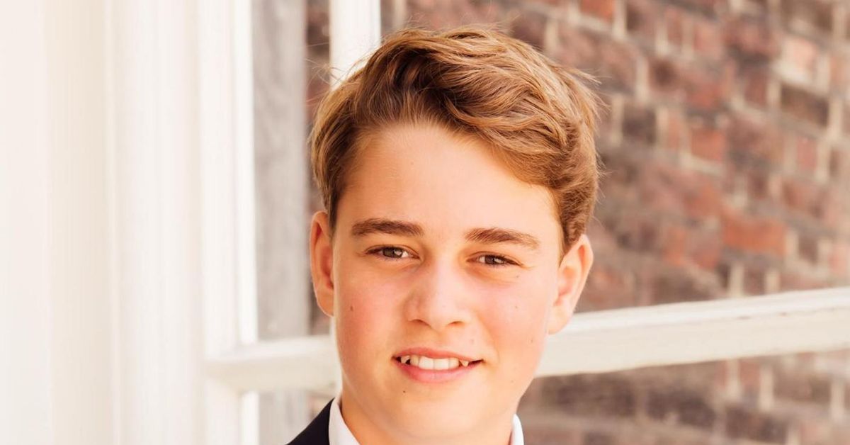 Nueva foto del príncipe Jorge de Inglaterra en su adolescencia