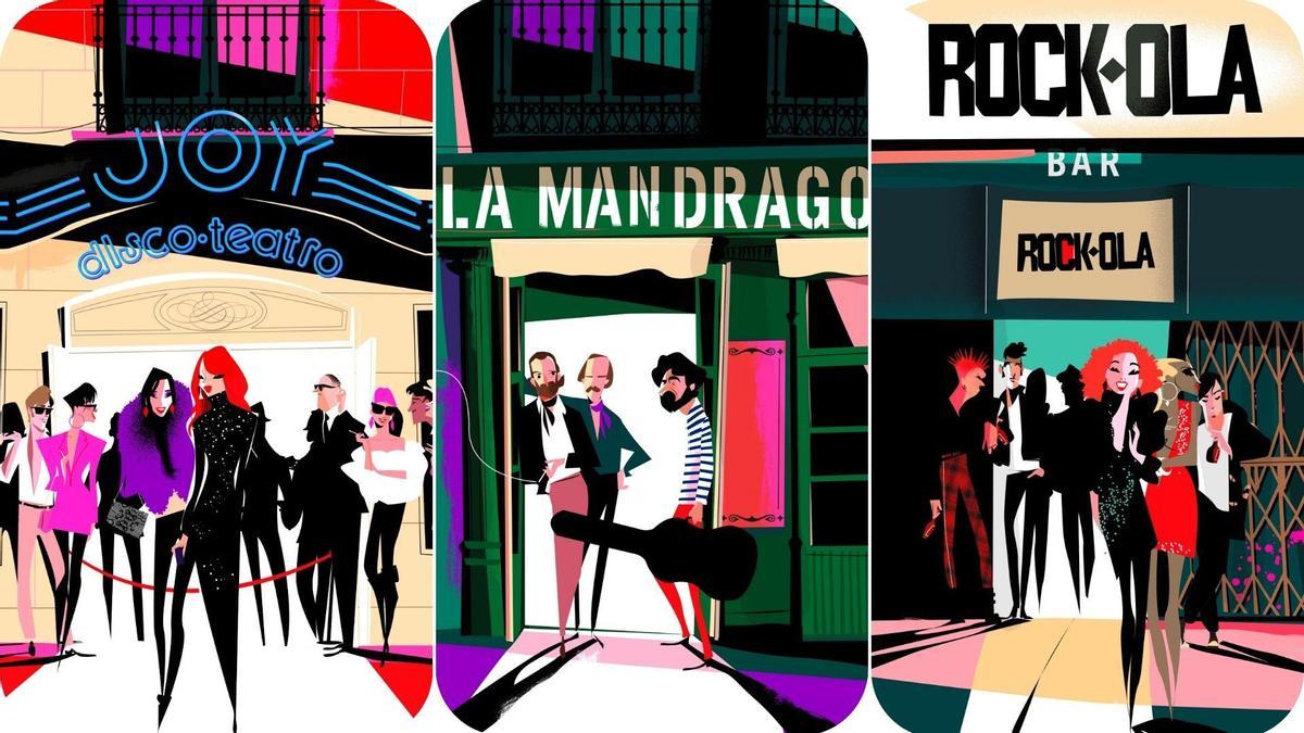 Ilustrador revive templos perdidos de Madrid