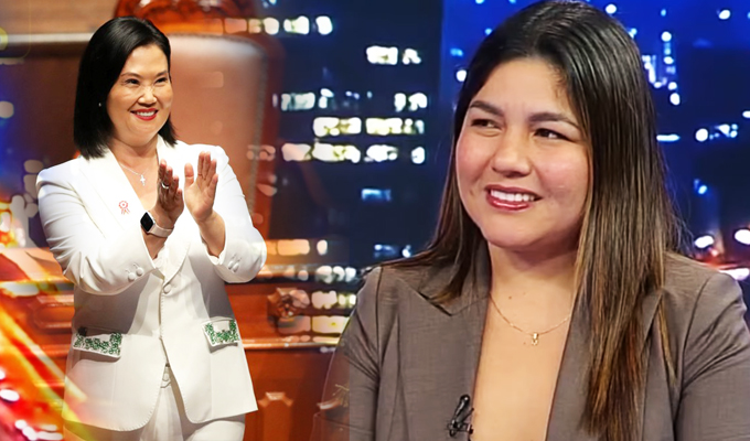 Keiko Fujimori renueva su imagen con diseños peruanos de Gamarra