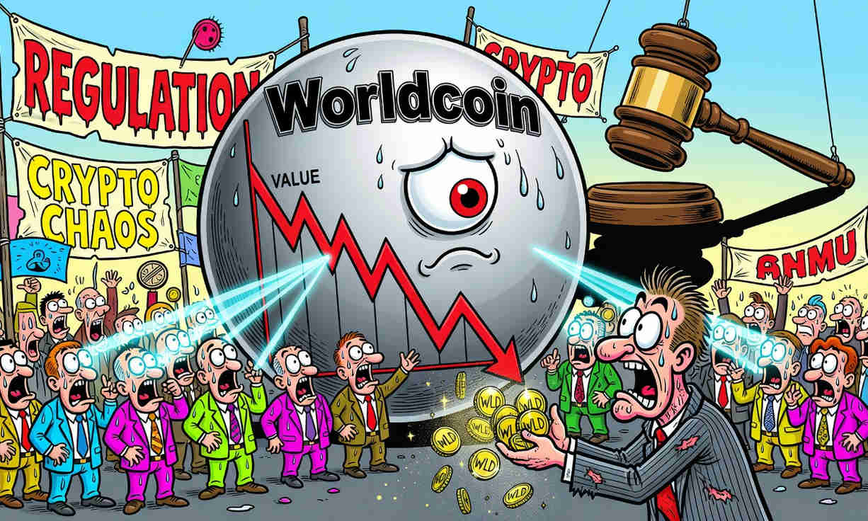 Worldcoin ($WLD) cae 9,23% el 25 de julio de 2026
