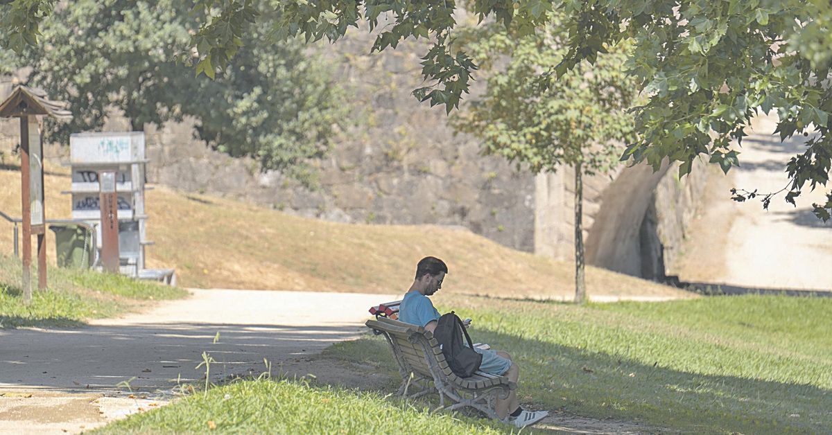 Ourense resiste mejor de lo esperado al calor