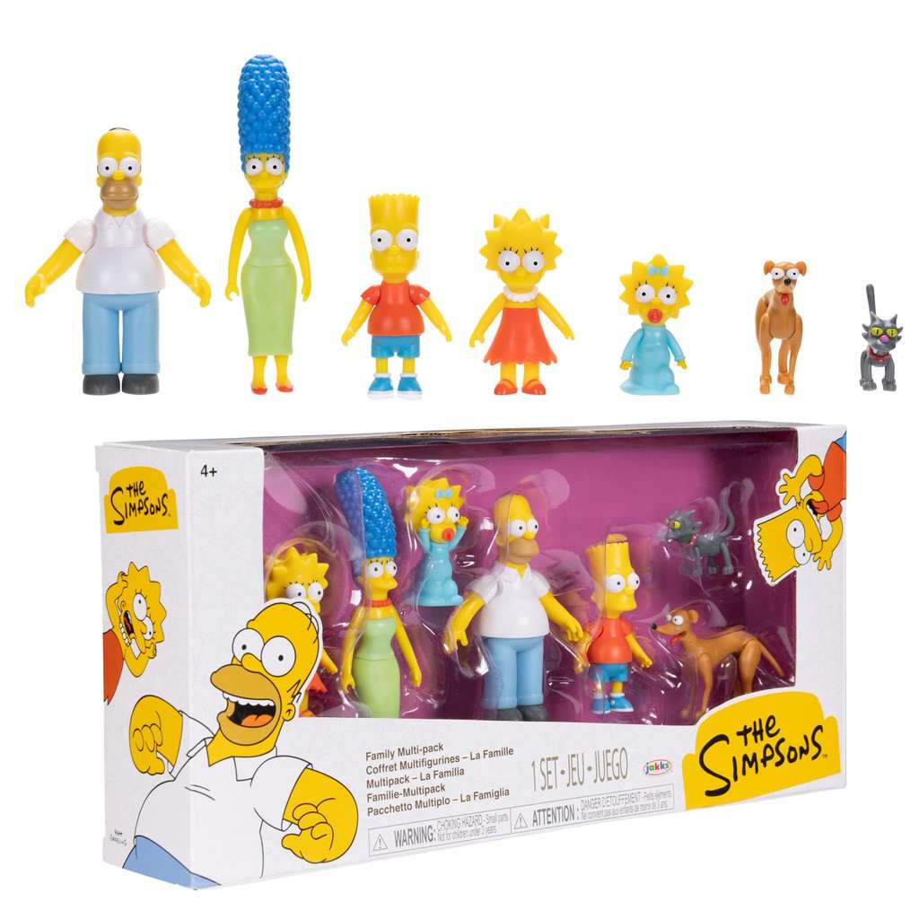 Figuras de Los Simpson de Jakks Pacific con descuento en Amazon